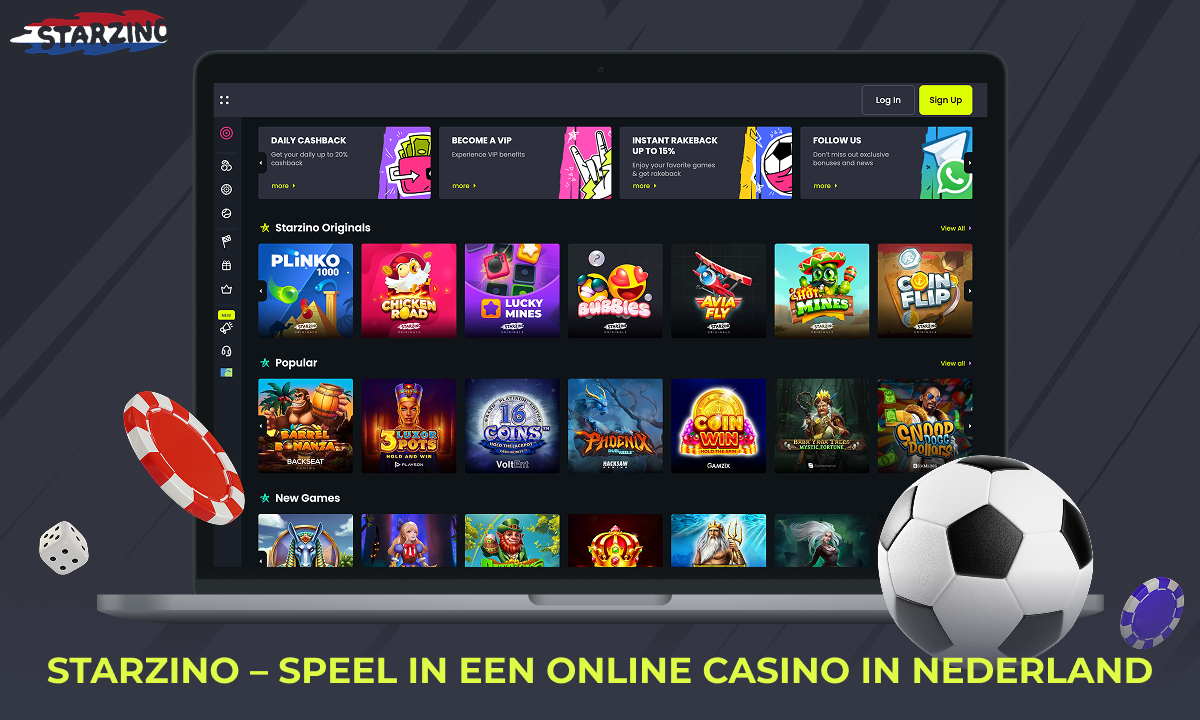 Starzino Online Casino voor Nederlandse spelers